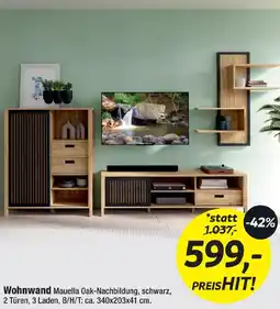 Möbel Ludwig Wohnwand Angebot