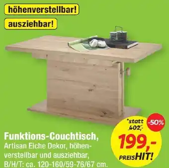 Möbel Ludwig Funktions-Couchtisch Angebot