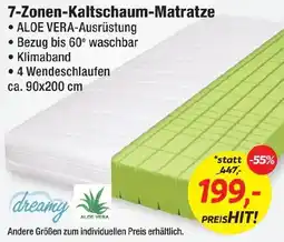 Möbel Ludwig 7-Zonen-Kaltschaum-Matratze Angebot