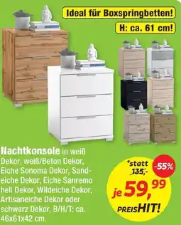 Möbel Ludwig Nachtkonsole Angebot