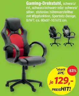 Möbel Ludwig Gaming-Drehstuhl Angebot