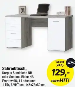 Möbel Ludwig Schreibtisch Angebot