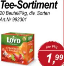 Nemetz Markt Tee-Sortiment Angebot