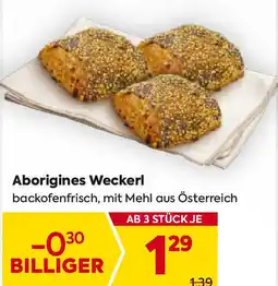 Billa Aborigines Weckerl Angebot