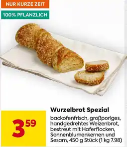 Billa Wurzelbrot Spezial Angebot