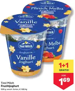 MPreis Fruchtjoghurt Angebot