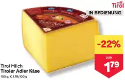 MPreis Tiroler Adler Käse Angebot