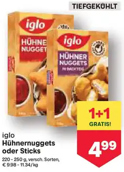 MPreis Hühnernuggets oder Sticks Angebot