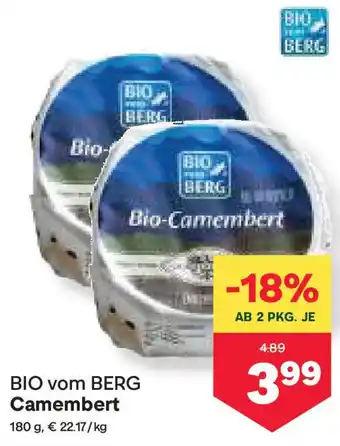 MPreis Camembert Angebot