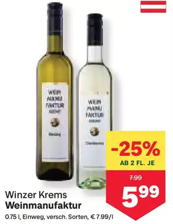 MPreis Weinmanufaktur Angebot