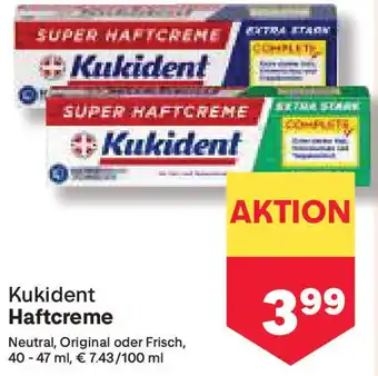 MPreis Haftcreme Angebot