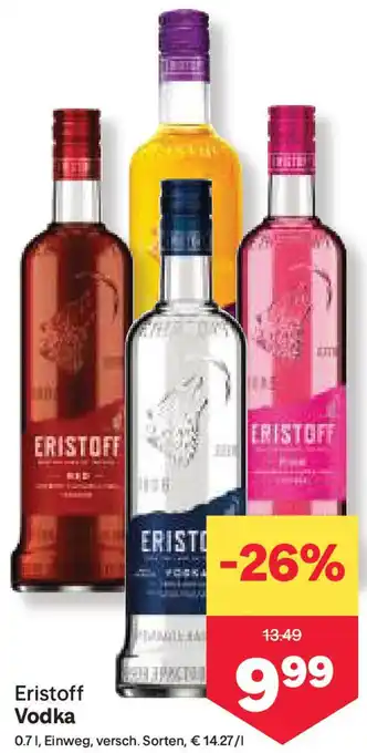 MPreis Vodka Angebot