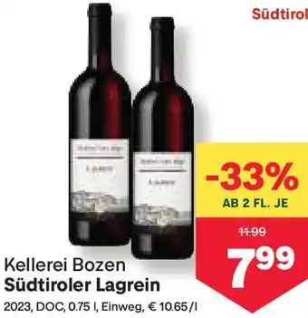 MPreis Südtiroler Lagrein Angebot