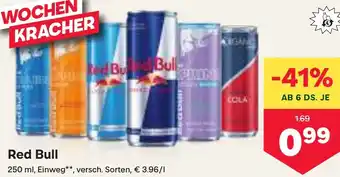 MPreis Red Bull Angebot