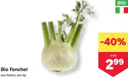 MPreis Bio Fenchel Angebot