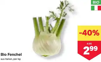 MPreis Bio Fenchel Angebot