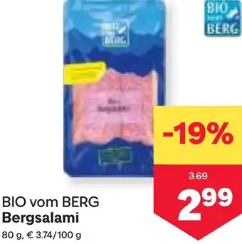 MPreis Bergsalami Angebot