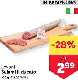 MPreis Salami il ducato Angebot