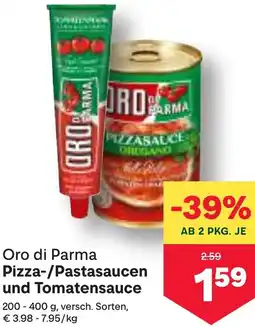 MPreis Pizza-/Pastasaucen und Tomatensauce Angebot