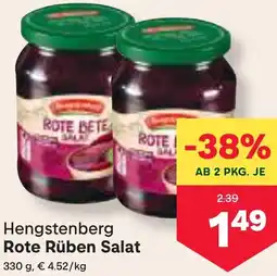 MPreis Rote Rüben Salat Angebot