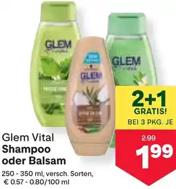 MPreis Shampoo oder Balsam Angebot