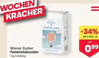 MPreis Feinkristallzucker Angebot