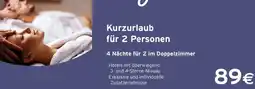 Tchibo Eduscho Kurzurlaub für 2 Personen Angebot