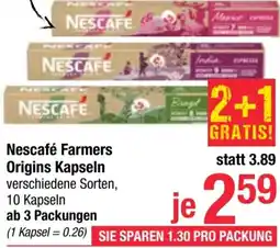 Maximarkt Nescafé Farmers Origins Kapseln Angebot