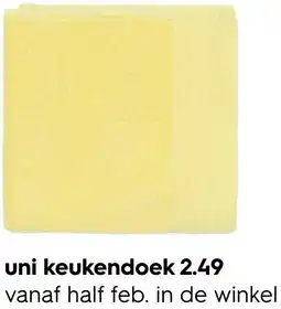 HEMA uni keukendoek Angebot