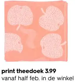 HEMA print theedoek Angebot