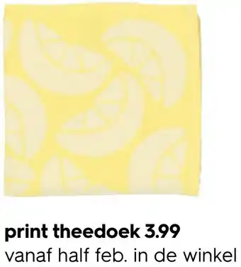 HEMA print theedoek Angebot