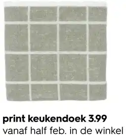 HEMA print keukendoek Angebot