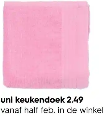 HEMA uni keukendoek Angebot