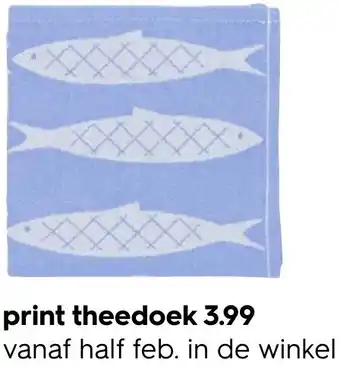 HEMA print theedoek Angebot