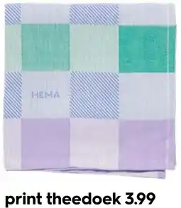 HEMA print theedoek Angebot