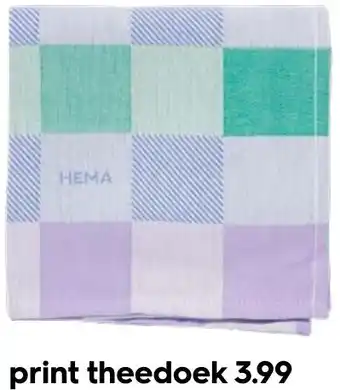 HEMA print theedoek Angebot