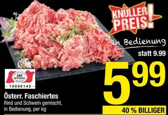 Maximarkt Faschiertes Angebot