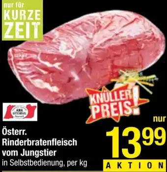 Maximarkt Rinderbratenfleisch Angebot