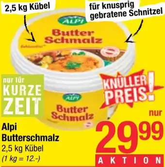 Maximarkt Alpi Butterschmalz Kübel Angebot