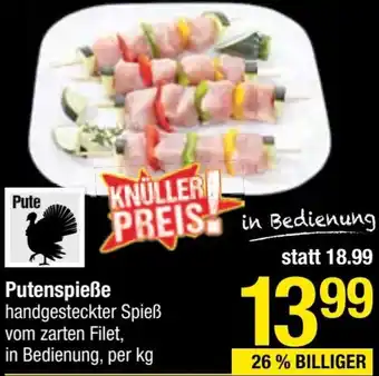 Maximarkt Putenspieße Angebot