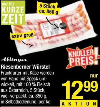 Maximarkt Riesenberner Würstel Angebot