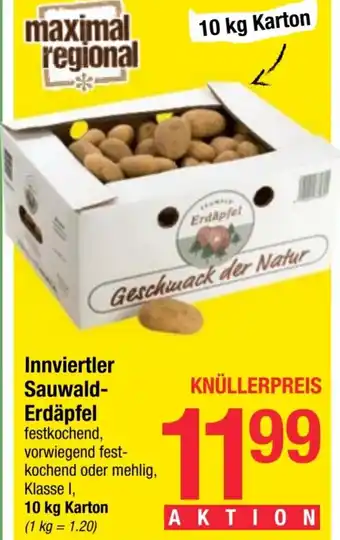 Maximarkt Innviertler Sauwald- Erdäpfel Angebot