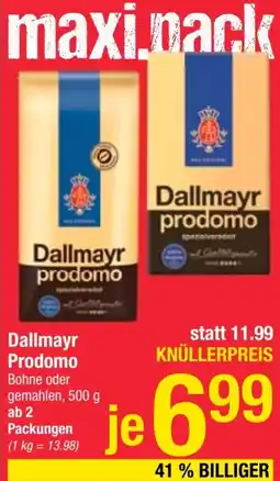 Maximarkt Dallmayr Prodomo Angebot