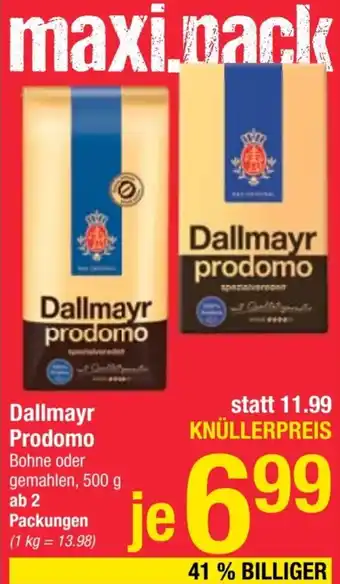 Maximarkt Dallmayr Prodomo Angebot