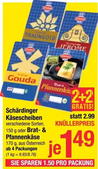 Maximarkt Schärdinger Käsescheiben Angebot