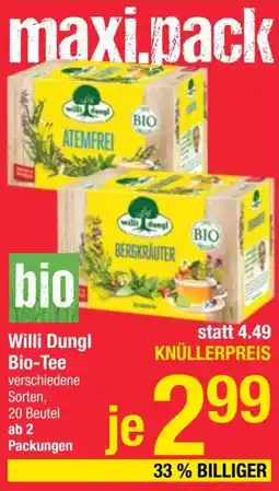 Maximarkt Bio-Tee Angebot