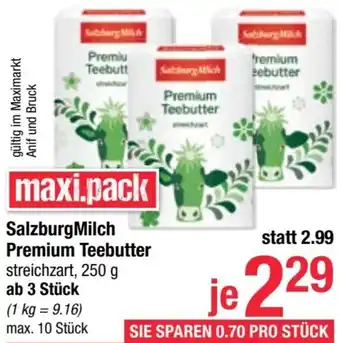 Maximarkt SalzburgMilch Premium Teebutter Angebot