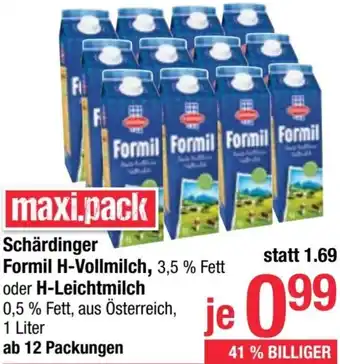 Maximarkt Formil H-Vollmilch Angebot