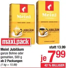 Maximarkt Meinl Jubiläum Angebot