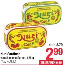 Maximarkt Nuri Sardinen Angebot